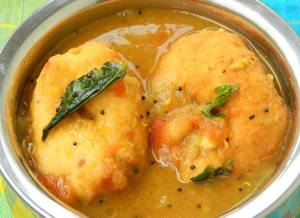 Ghee Sambar Vada - 2 No