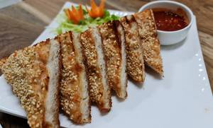 Sesame Chicken Toast                       