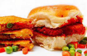 Paneer Schezwan Cheese Vada Pav