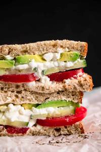 Cottage Cheese Grill Sandwich