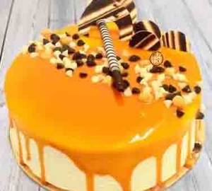 Butterscotch Fresh Cream Pasteries [1 Pc]