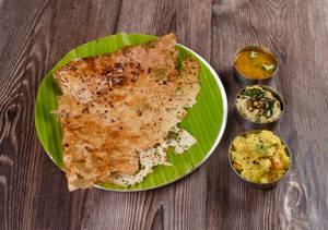 Onion Masala Rava Dosa