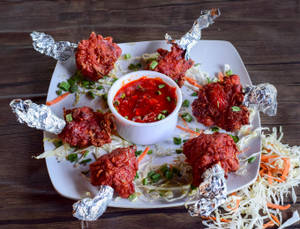Chicken Lollipop Sausy