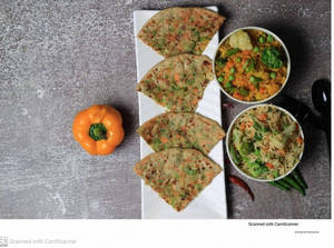 Stuffed Mix Veg Paratha