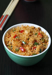 Chicken Schezwan Fried Rice