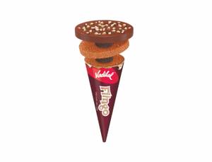 Chocolate Disc Flingo Cone (110 Ml, Pack Of 4)