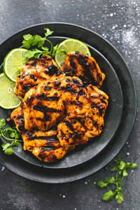 Classic Grilled Fish Steak