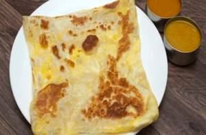 Egg Veechu Parotta