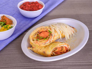 Double Anda Chicken Cheese Roll