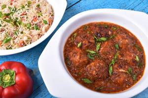 Manchurian with Rice