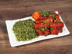 Crackling Spinach Paneer