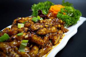 Honey Chilly Potatoes Dry