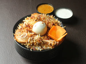 Hyderabadi Chicken Dum Biryani