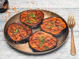 Bombate Begun Bhaja - 4pcs