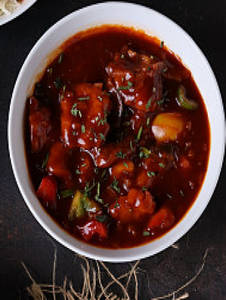 Chicken Manchurian Gravy