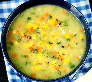Veg corn soup