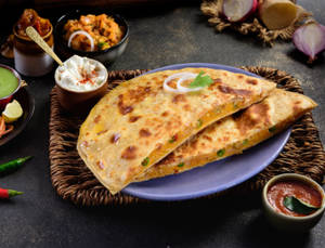 Peri-peri Aaloo Paratha