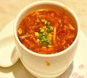 Chicken hot and sour soup