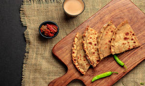 Chicken Paratha [Serves 1]