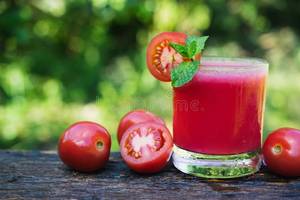 Tomato + Lime + Mint Juice