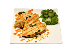 Pesto Chicken Crepe