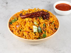 Chicken Singapore Fried Rice