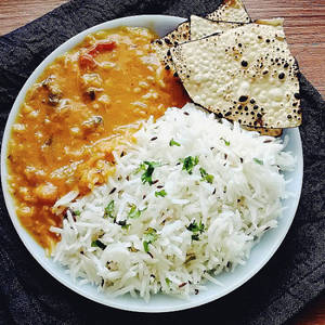 Dal Tadka Rice Bowl Combo