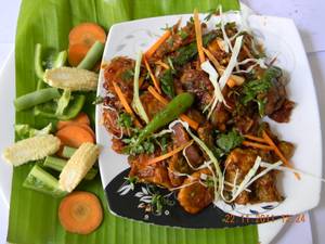 Baby corn Manchurian