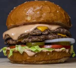 Zesty Double Layer ( No Bun) Burger