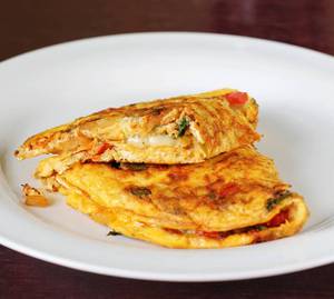 Cheese Eggs Omlet  Dubel  Amul Butter 