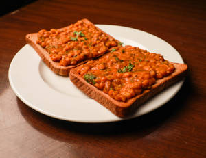 Masala Baked Beans In Toast