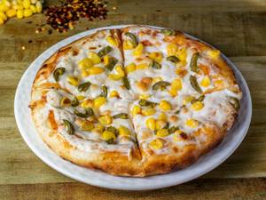 Sweet corn pizza small