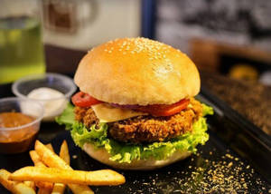 Veg Crispy 'n' Crunch Burger