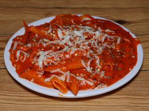 Spicy Red Sauce Penne Pasta