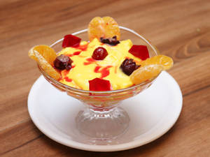 Fruit Salad with custerd
