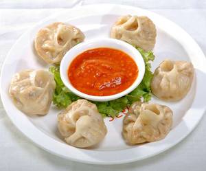 Steam Paneer Momos (Full Plate) (10 Pcs)