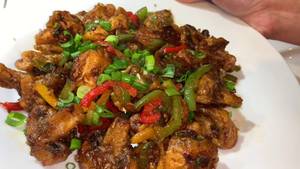 Chilli Mushroom Dry