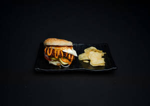Akkis Chicken Cruncher Burger
