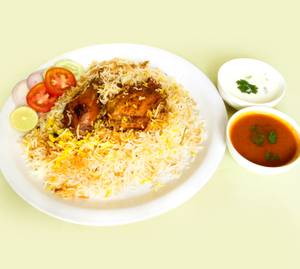 Hyderabadi Chicken Dum Biryani
