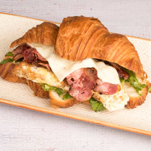 Bacon Egg And Cheese Croissant