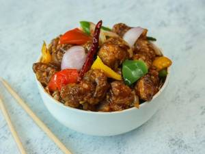 Chilli Mushroom Dry