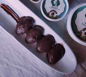 Belgian Chocolate Vegan Ice Cream - Naturally Sweetened With Dates