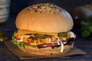 Juicy Paneer Burger