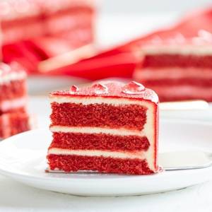 Red Velvet Cheese Pastry [1 Slice]