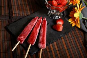 Strawberry Sorbet (Ice Candy)