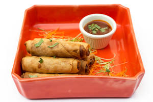 The Rice Noodle Spring Rolls