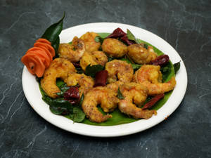 Prawns golden fry