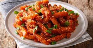 Dry Potato Chilli
