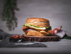Chicken Cheesy Burger