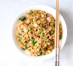 Chicken Singapore Fried Rice